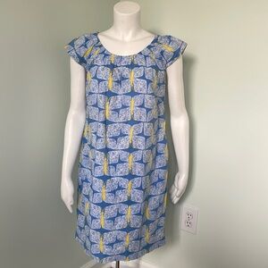 Lilly Pulitzer Butterfly Pressed Print Dress